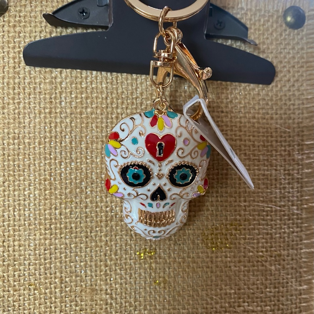 Colorful Skull Key/bag chains